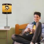 Pittsburgh Penguins Chrome Lamp