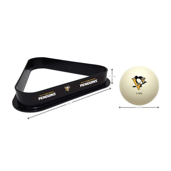 Pittsburgh Penguins Cue Ball Ball Rack 2
