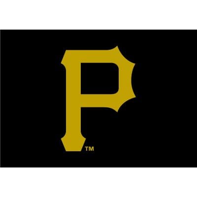 Pittsburgh Pirates 4 x 6 Spirit Rug Officially Licensed