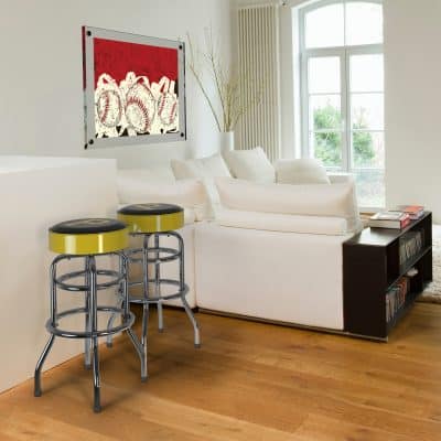 Pittsburgh Pirates Chrome Bar Stool American Made Team Barstool