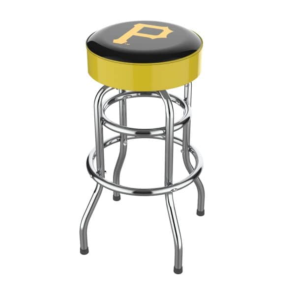 Pittsburgh Pirates Chrome Bar Stool American Made Team Barstool 5