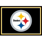 Pittsburgh Steelers 3x4 Spirit Area Rug NFL Licensed