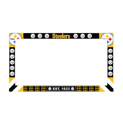 Pittsburgh Steelers 40-50 Inch Adjustable TV Frame