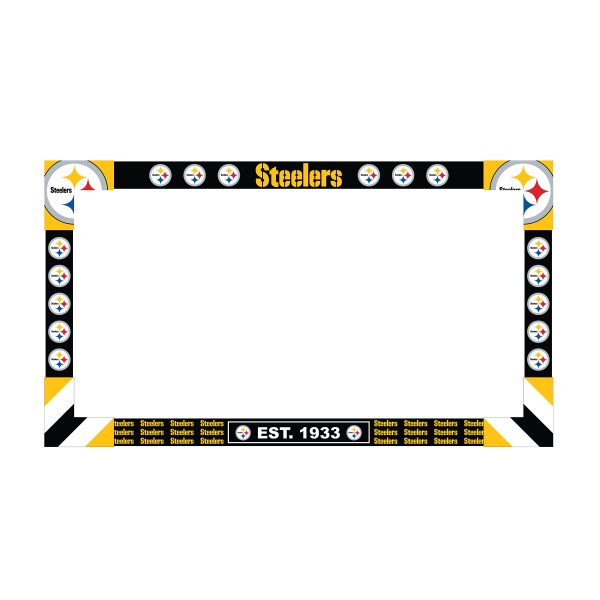Pittsburgh Steelers 40 50 Inch Adjustable TV Frame