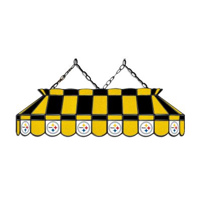Pittsburgh Steelers 40 Inch Stained Glass Billiard Lamp