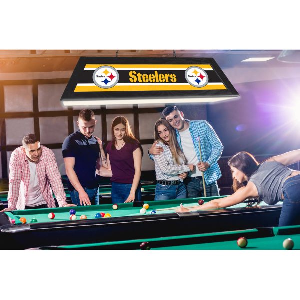 Pittsburgh Steelers 42 Inch Acrylic Billiard Lamp 1