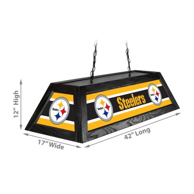 Pittsburgh Steelers 42 Inch Acrylic Billiard Lamp