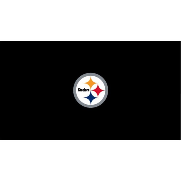 Pittsburgh Steelers 8 ft Polyester Anti Friction Billiard Cloth