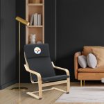 Pittsburgh Steelers Embroidered Birch Bentwood Accent Chair