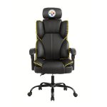 Pittsburgh Steelers Embroidered Headrest Adjustable Champ Chair