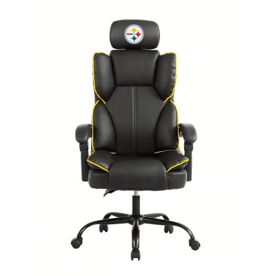 Pittsburgh Steelers Embroidered Headrest Adjustable Champ Chair