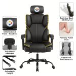 Pittsburgh Steelers Embroidered Headrest Adjustable Champ Chair