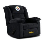 Pittsburgh Steelers Embroidered Microfiber Rocker Recliner