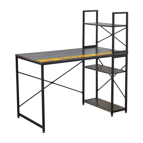 Pittsburgh Steelers Industrial Desk with Shelves 9