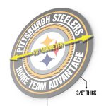 Pittsburgh Steelers LED Home Field Advantage Sign