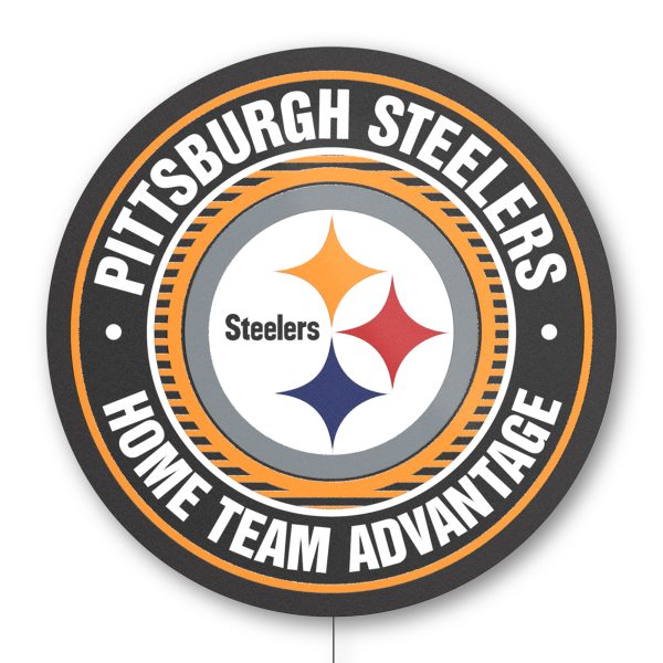 Pittsburgh Steelers LED Home Field Advantage Sign 3