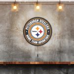 Pittsburgh Steelers LED Home Field Advantage Sign