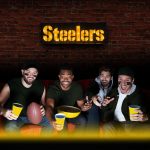 Pittsburgh Steelers Lighted Recycled Metal Street Sign 6 Pittsburgh Steelers Lighted Recycled Metal Street Sign