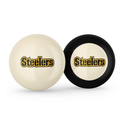 Pittsburgh Steelers Polyester Logo Billiard Balls