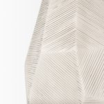 Piven White w/Antiqued Wash Textured Ceramic Table Lamp