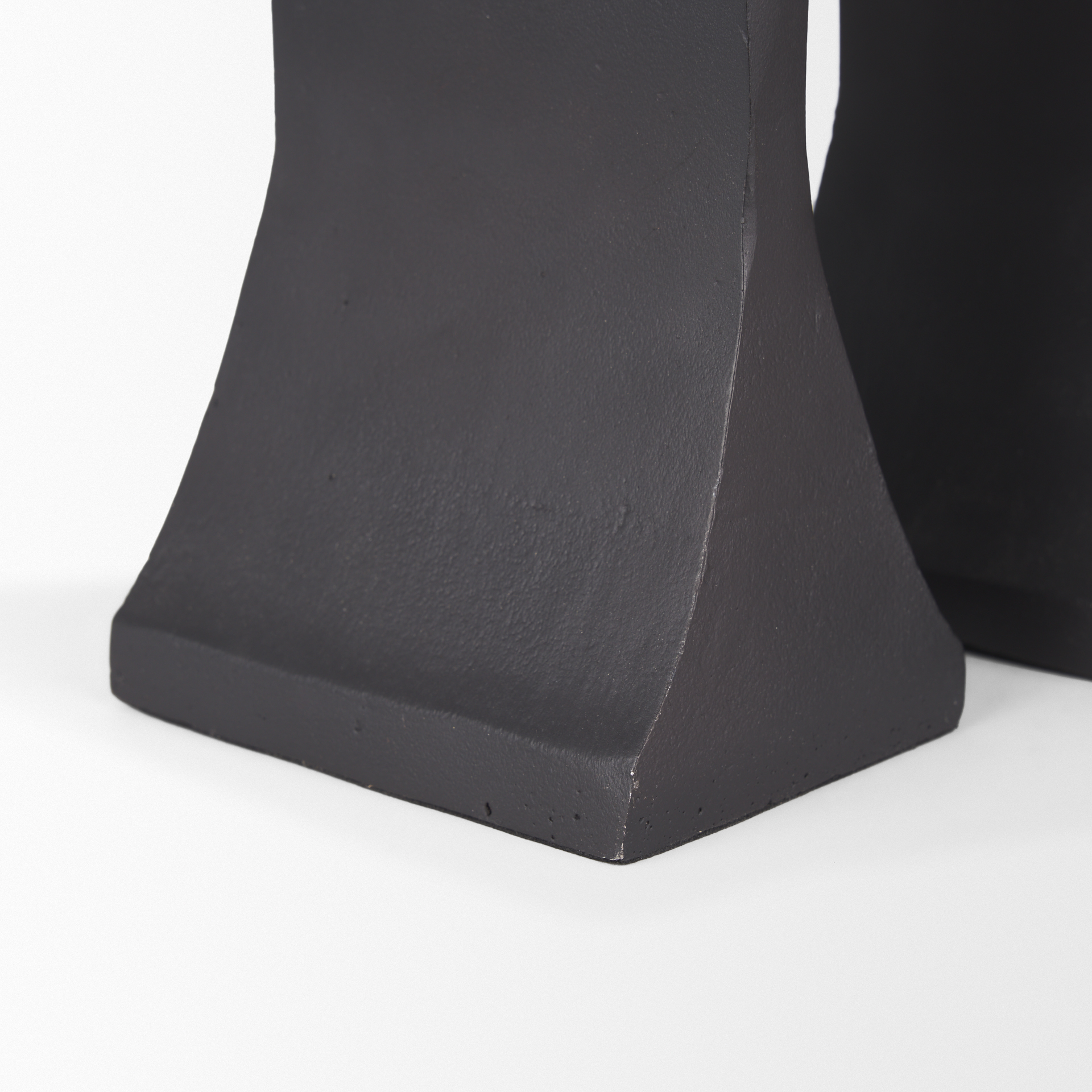 Polli Matte Black w/ Brushed Gold Metal Taper Candleholders (Set of 2) 13 Polli Matte Black w/ Brushed Gold Metal Taper Candleholders (Set of 2) - Image 13