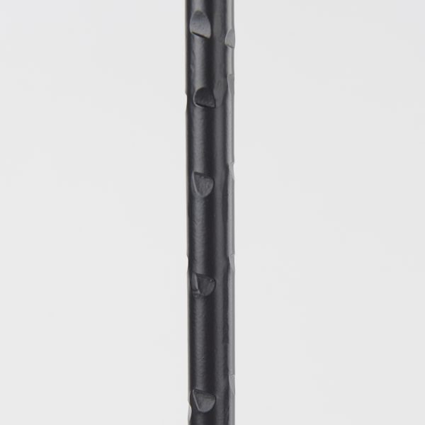Porter 6.0L x 6.0W x 30.0H Large Black Iron Candle Holder 7