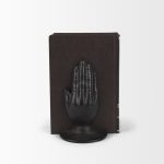 Praying Hands Bronze Cast Iron Book Ends