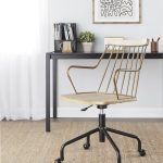 Preston Farmhouse Adjustable Swivel Office Chair Black Metal Wood 15 Preston Farmhouse Adjustable Swivel Office Chair Black Metal Wood