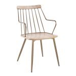 Preston Farmhouse Antique Copper Whitewashed Wood Dining Chairs (Set of 2) 14 Preston Farmhouse Antique Copper Whitewashed Wood Dining Chairs (Set of 2)