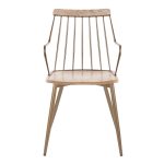 Preston Farmhouse Antique Copper Whitewashed Wood Dining Chairs (Set of 2) 18 Preston Farmhouse Antique Copper Whitewashed Wood Dining Chairs (Set of 2)