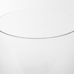 Price Large Matte Black Metal w/ Glass Hurricane Candle Holder