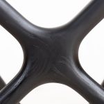 QUASAR Low End Table Black Ash Clear Glass 8 QUASAR Low End Table Black Ash Clear Glass