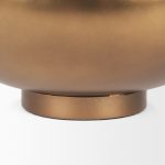 Quiana Large Gold Metal Vase