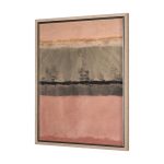 Quiet Echoes - Ebb by Mercana Studio a Hand Embelished Textured Framed Art Print