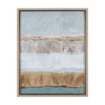 Quiet Echoes - Sweep by Mercana Studio a Hand Embelished Textured Framed Art Print