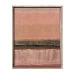 Quiet Echoes - Wash by Mercana Studio a Hand Embelished Textured Framed Art Print