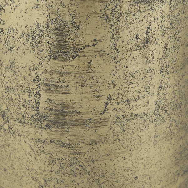 Quonset Extra Tall Brass Finished Aluminum Metal Pillar Object 1