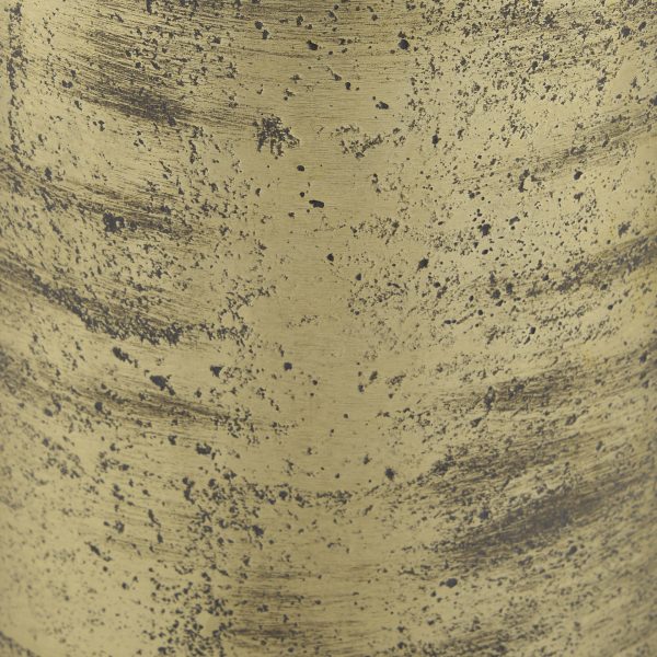 Quonset Extra Tall Brass Finished Aluminum Metal Pillar Object 2