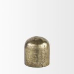 Quonset Short Brass Finished Aluminum Metal Ornament 11 Quonset Short Brass Finished Aluminum Metal Ornament
