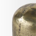 Quonset Short Brass Finished Aluminum Metal Ornament 13 Quonset Short Brass Finished Aluminum Metal Ornament