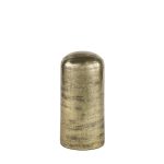 Quonset Tall Brass Finished Aluminum Metal Ornament