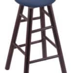Butler University 30" Swivel Maple Bar Stool in Dark Cherry Finish 3 Butler University 30" Swivel Maple Bar Stool in Dark Cherry Finish