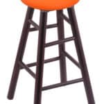 Clemson 30" Swivel Maple Bar Stool in Dark Cherry Finish