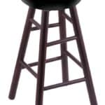 University of Georgia 24" Swivel Maple Counter Stool in Dark Cherry Finish ("G" Logo) 3 University of Georgia 24" Swivel Maple Counter Stool in Dark Cherry Finish ("G" Logo)