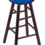 University of Kansas 30" Swivel Maple Bar Stool in Dark Cherry Finish 3 University of Kansas 30" Swivel Maple Bar Stool in Dark Cherry Finish