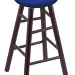 Marquette University 30" Swivel Maple Bar Stool in Dark Cherry Finish