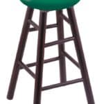 Marshall University 30" Swivel Maple Bar Stool in Dark Cherry Finish