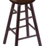 University of Wyoming 30" Swivel Maple Bar Stool in Dark Cherry Finish 3 University of Wyoming 30" Swivel Maple Bar Stool in Dark Cherry Finish