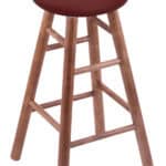 Central Michigan University 30" Swivel Maple Bar Stool in Medium Finish