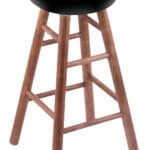 Grand Valley State University 30" Swivel Maple Bar Stool in Medium Finish 3 Grand Valley State University 30" Swivel Maple Bar Stool in Medium Finish